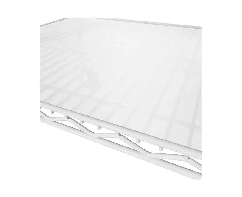 6-Tier NSF Certified Steel Wire Shelving System - 48x18x75.5 Inch, 1000 lb per Shelf