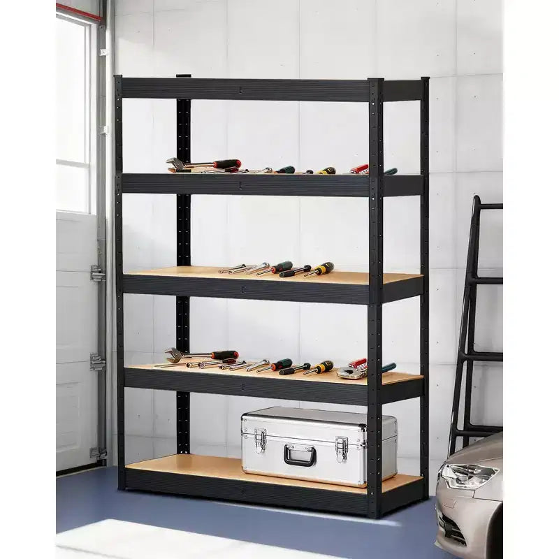 Heavy Duty Storage Racks, 2000 LBS Load Capacity, Utility Shelves for Garage, Warehouse, Pantry