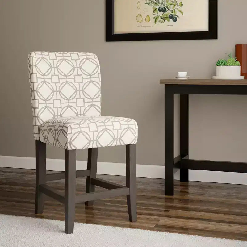 24 Upholstered Counter Height Barstool
