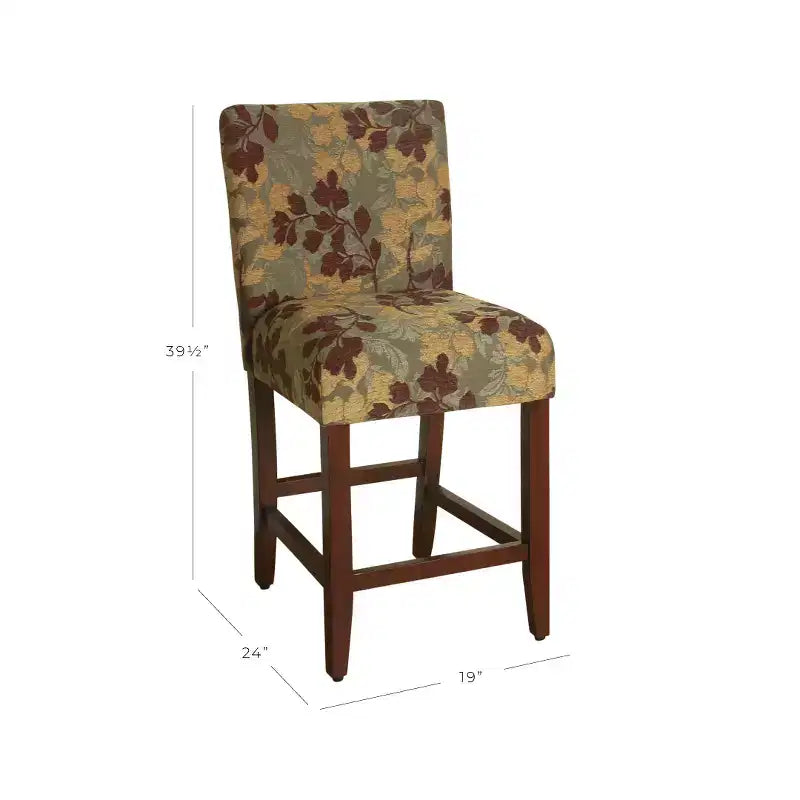 24 Upholstered Counter Height Barstool