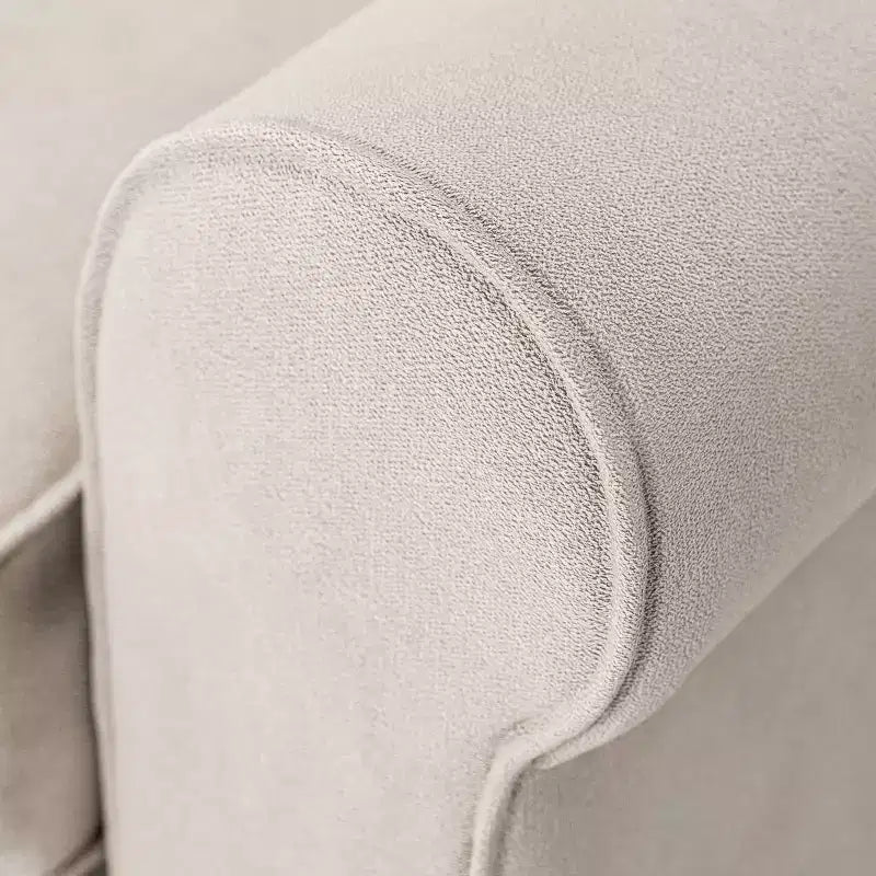 61 Inch Copenhagen Loveseat - Polyester Fabric, Tool-Free Assembly