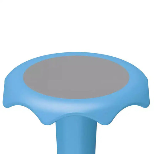 20 Inch Light Blue Ergonomic Flexible Seating Stool