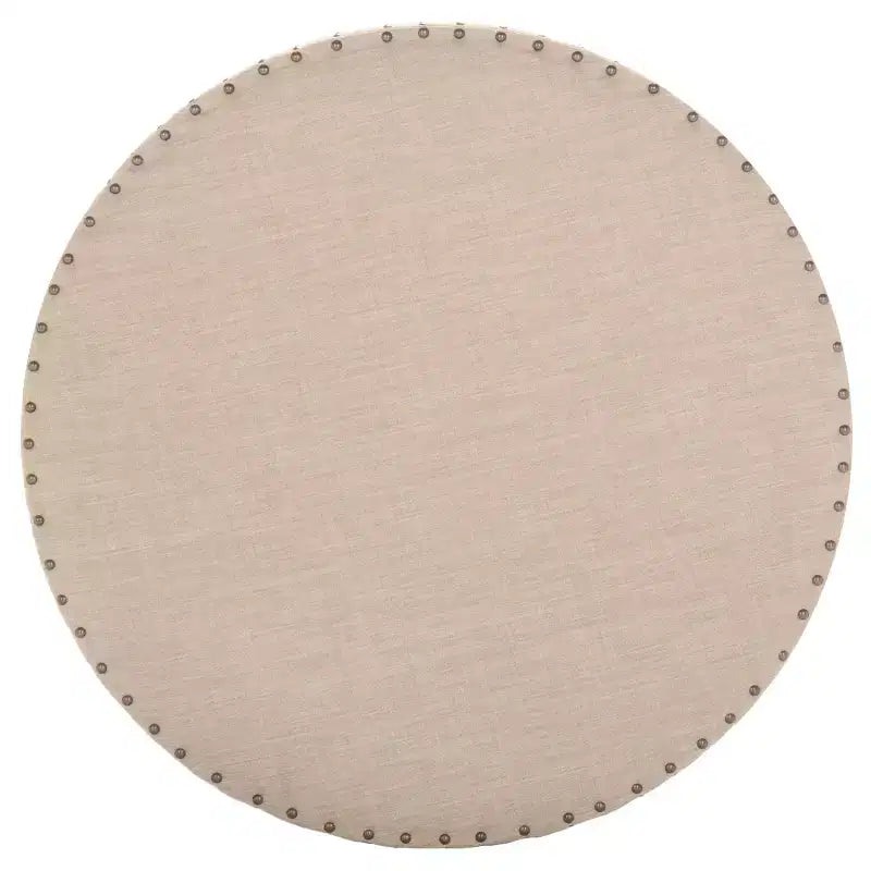 Sherri Tufted Ottoman - Beige