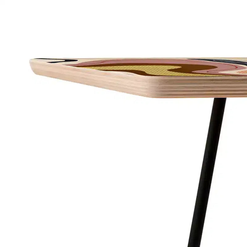 Retro Fusion Side Square Table