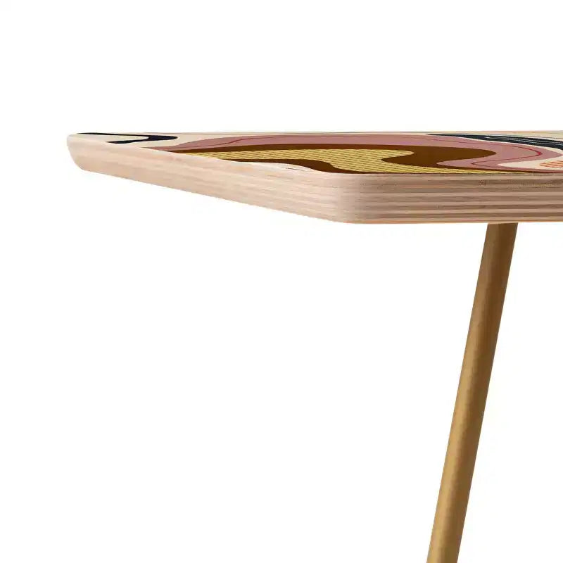 Retro Fusion Side Square Table